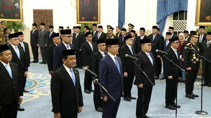 Reshuffle Kabinet: Presiden Lantik 18 Pejabat, Termasuk 5 Menteri, Ini Daftar Lengkapnya